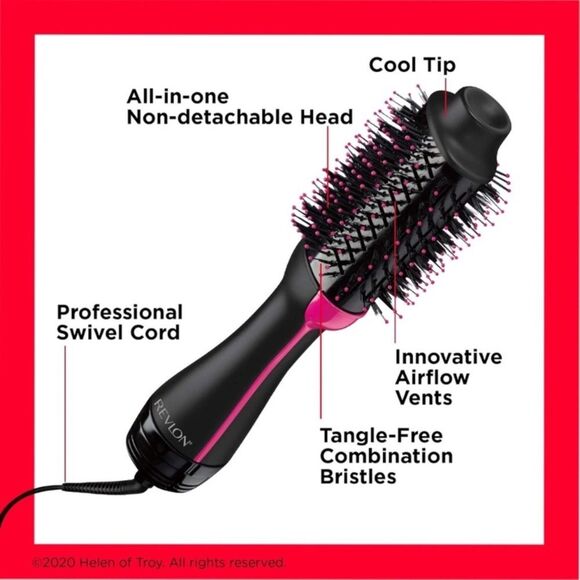 Revlon One-Step Volumizer Original 1.0 Hair Dryer and Hot Air Brush - Picture 1 of 7